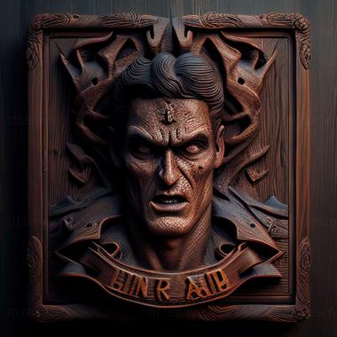 3D model Evil Dead Hail to the King game (STL)